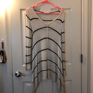 Pink Republic Striped Sweater Tunic